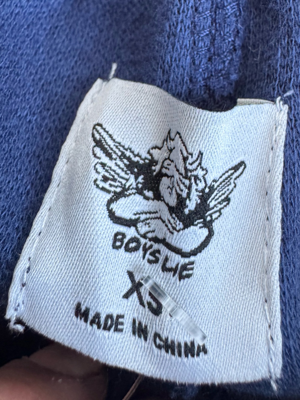 BOYS LIE PAMELA V3 MAC SLIM PANTS XS navy blue white cherubs NEW angel jogger - Picture 6 of 11